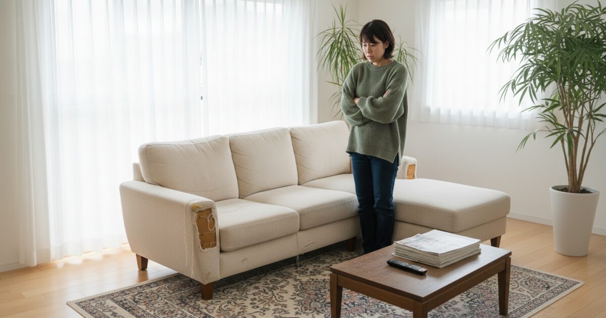 ソファを捨てたいけど運べない人必見！処分方法と料金比較