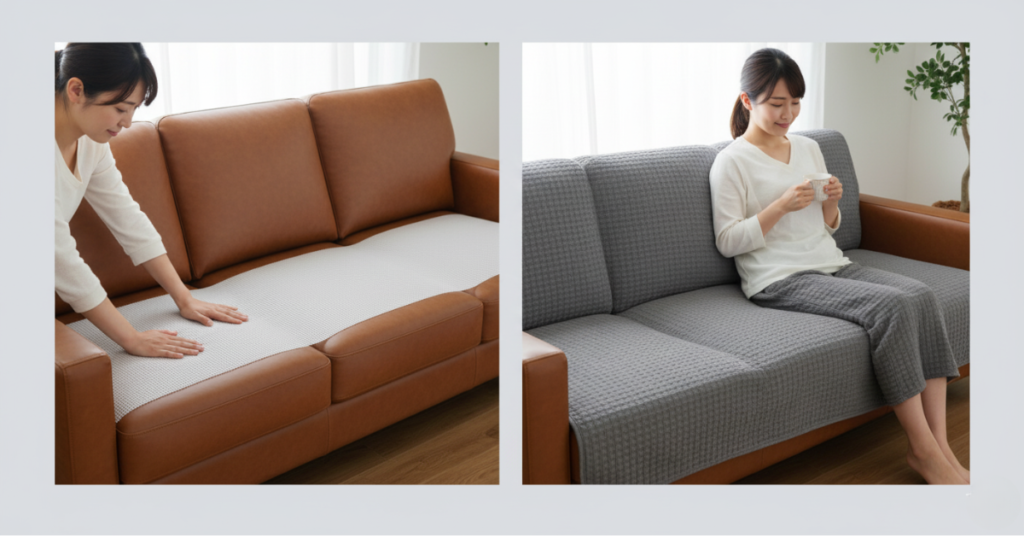 かけるだけでズレない方法の基本