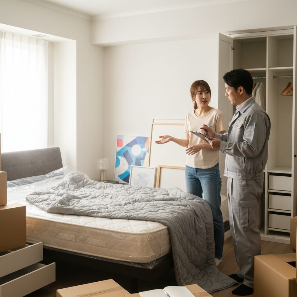 筆者作成イメージ：ベッドを引越しする費用はいくらですか？料金