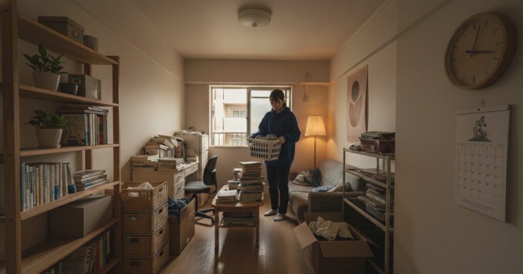 リビングに収納がない場合どうする？賃貸・狭い部屋の対策集