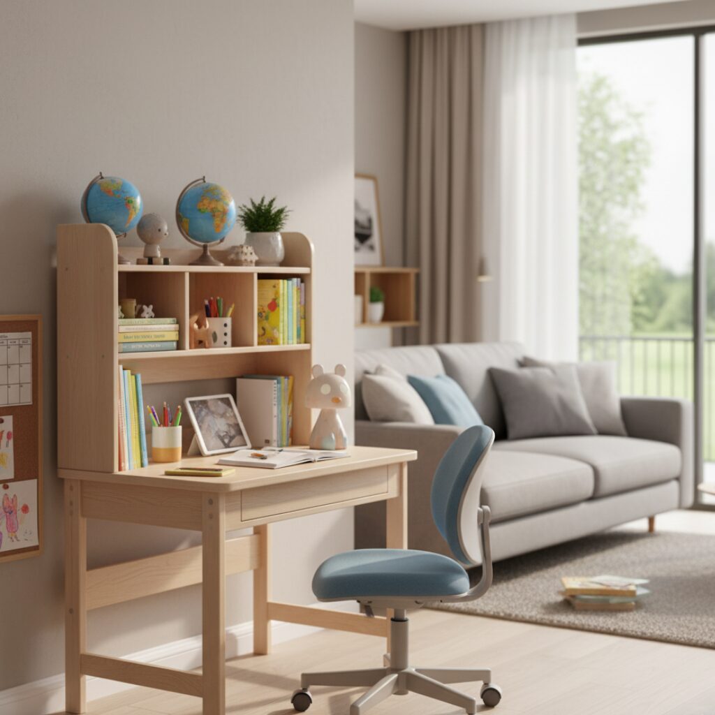 筆者作成イメージ：リビング学習のメリットと注意点