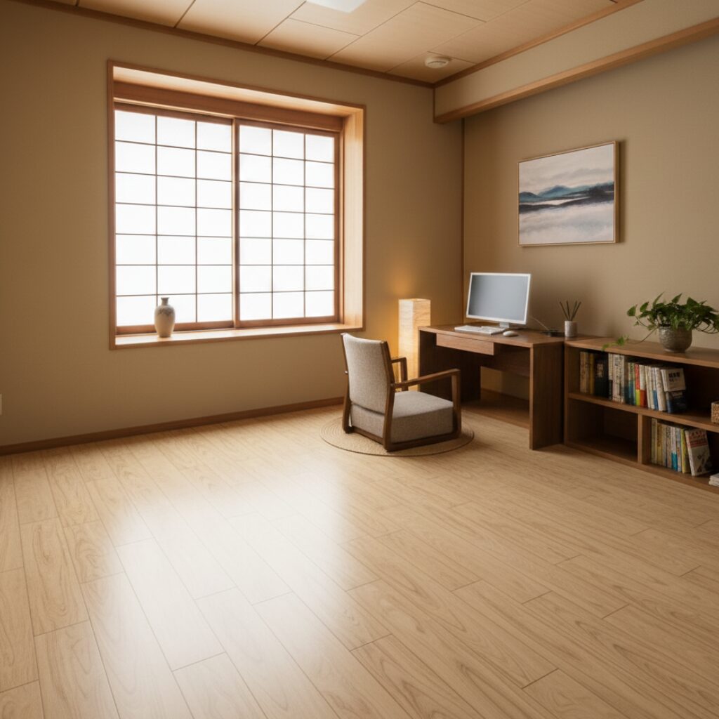 筆者作成イメージ：4畳半の部屋はどのくらいの広さですか？