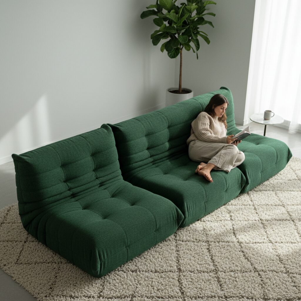 筆者作成イメージ：トーゴソファの寿命はどのくらい？