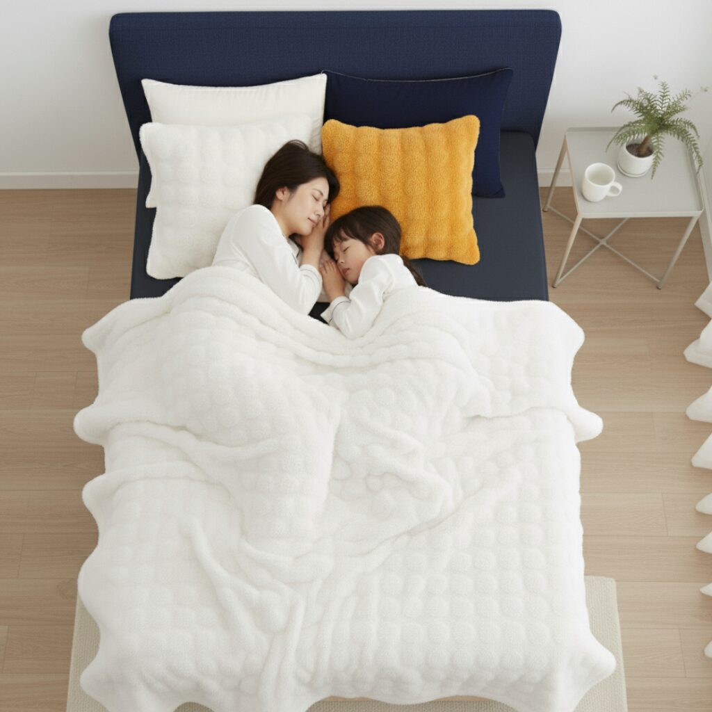 筆者作成イメージ：毛布は何年で捨てるべきですか？