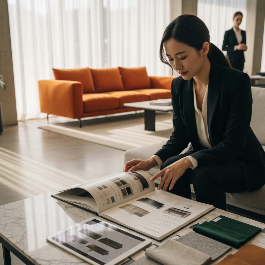 筆者作成イメージ:生地ランクで決まる価格と正規品の購入場所