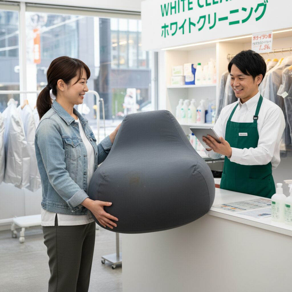 筆者作成イメージ：一般的なクリーニング業者の場合