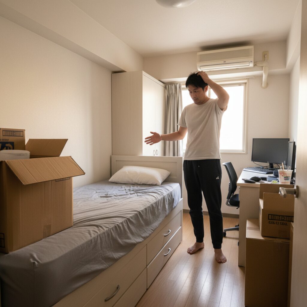 筆者作成イメージ：圧迫感とコスト