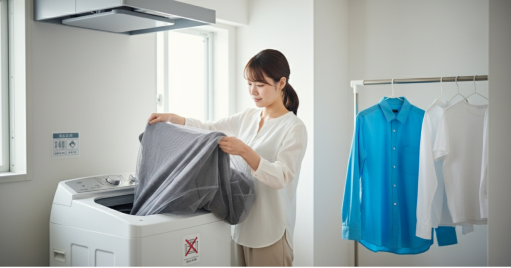 縮みなどの洗濯失敗を防ぐ注意点
