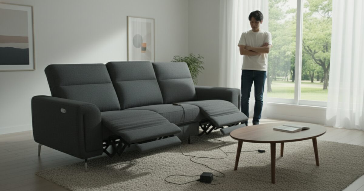 電動ソファのデメリットとは？後悔しないための賢い選び方