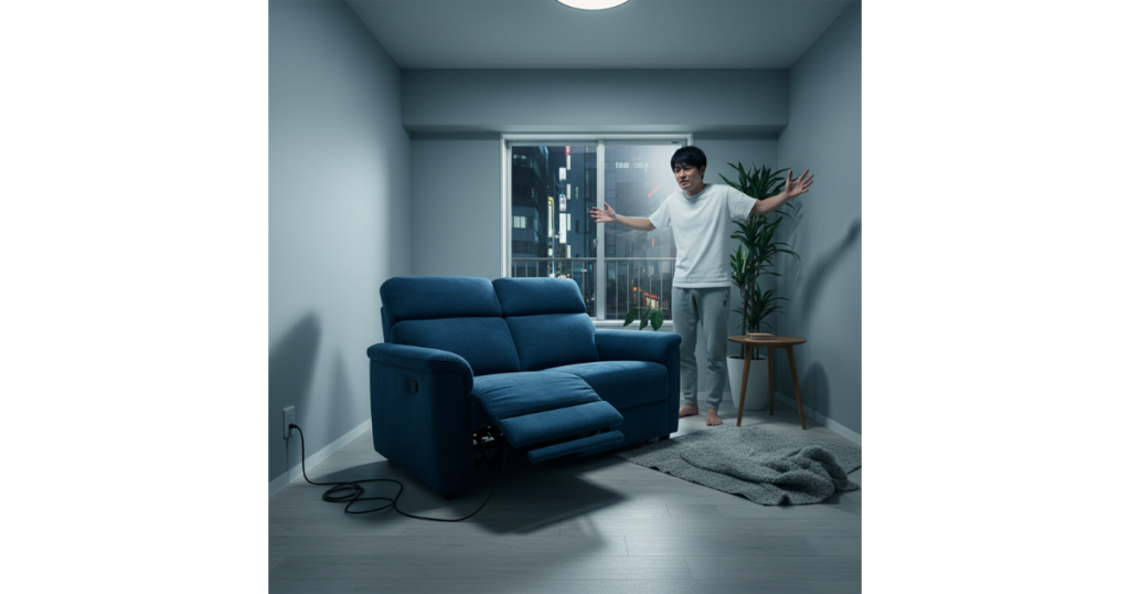 筆者作成イメージ：電動ソファーの欠点は何ですか？