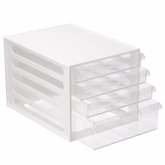 参考画像：レターケースA4 4段