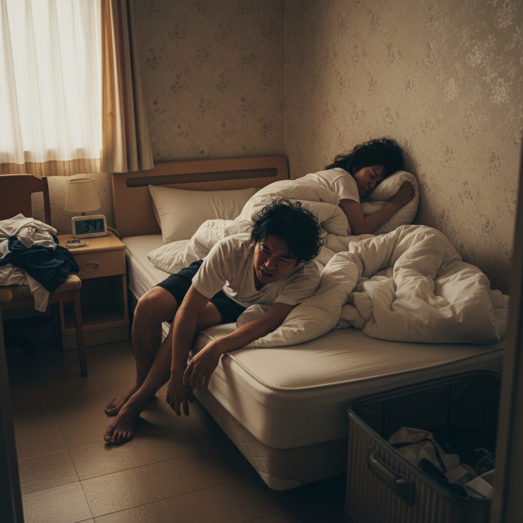 筆者作成イメージ：「寝れない」は本当？利用者の声