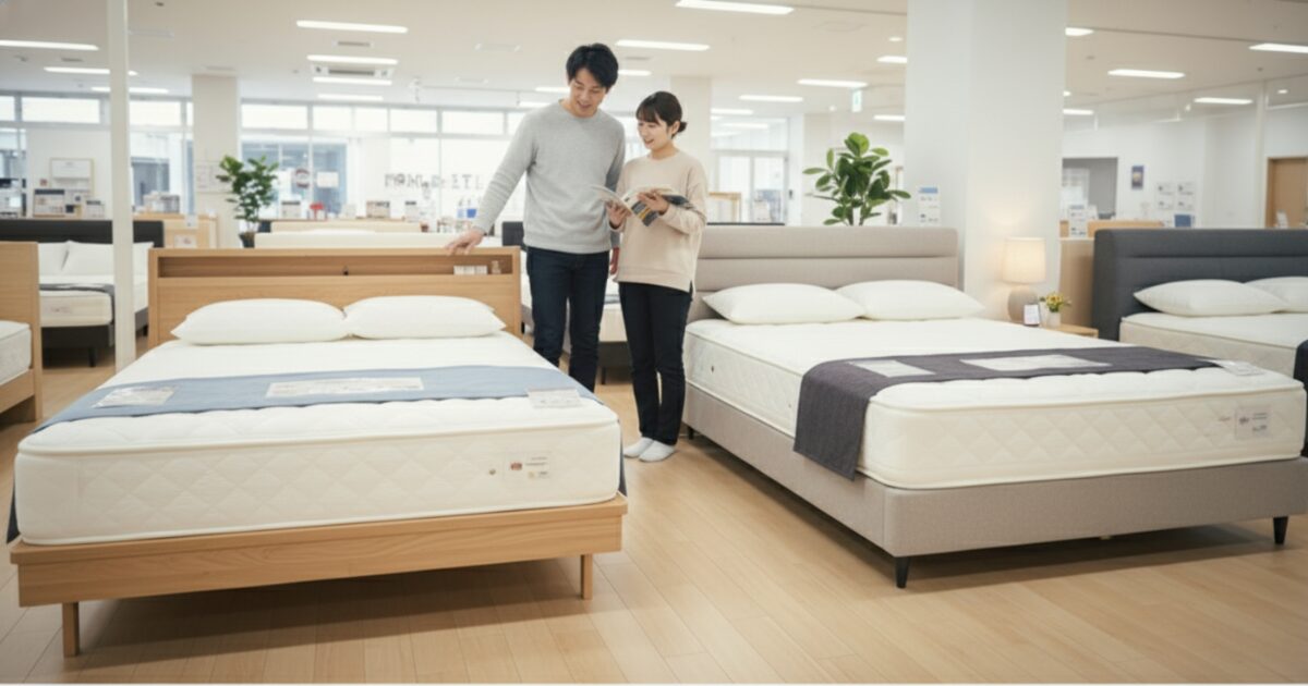 セミダブルに二人で寝るのは狭い？ダブルとの違いを徹底比較