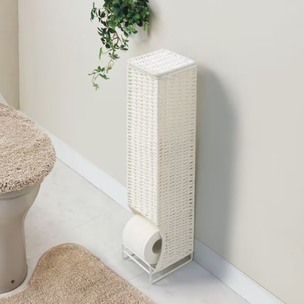 参考画像：ニトリタワー型トイレロール収納 ライラ
