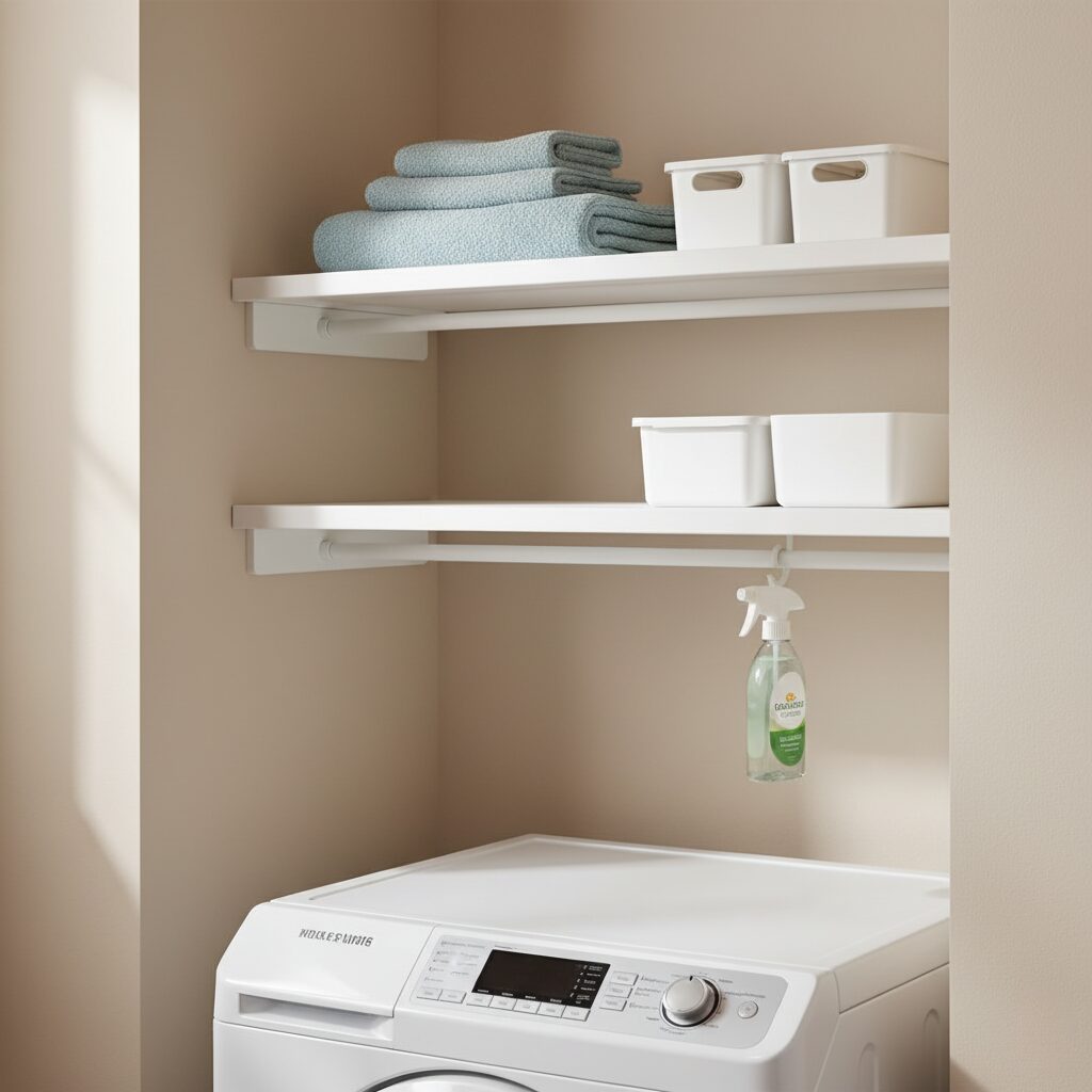 筆者作成イメージ：2本以上使った棚の作り方