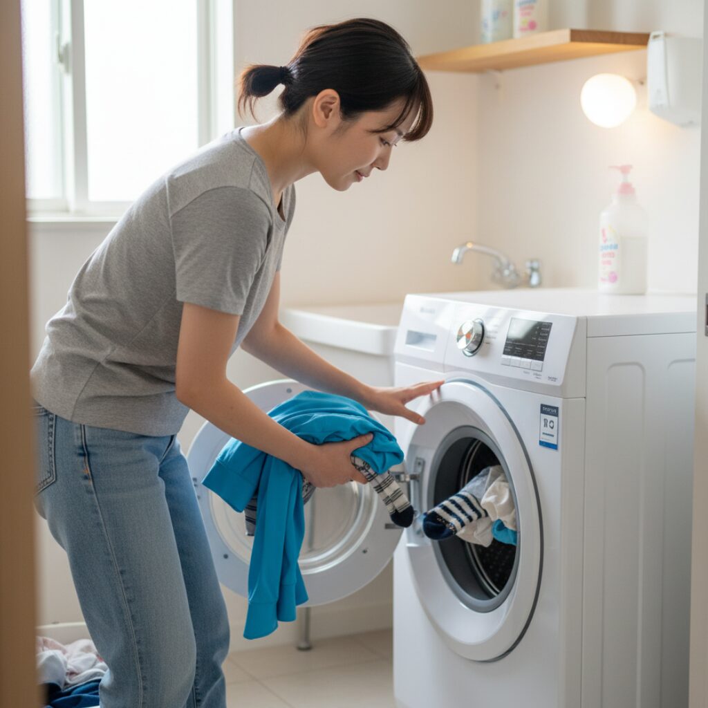 筆者作成イメージ：カバーの種類と洗濯方法