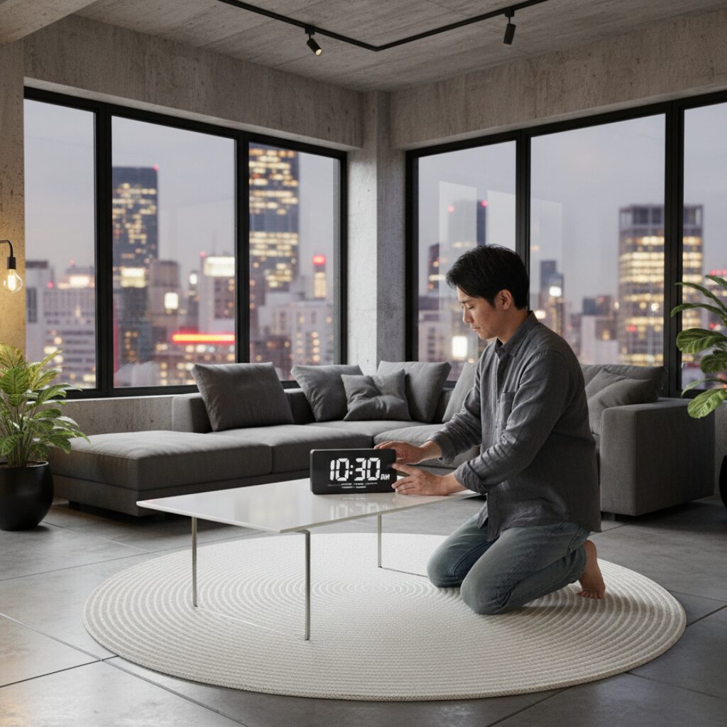 筆者作成イメージ：時計の設定ができない時の対処法