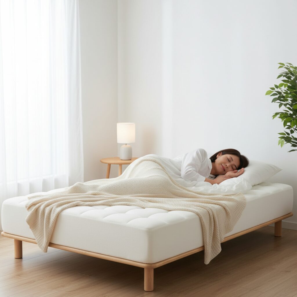 筆者作成イメージ：無印良品のベッド耐久年数は？