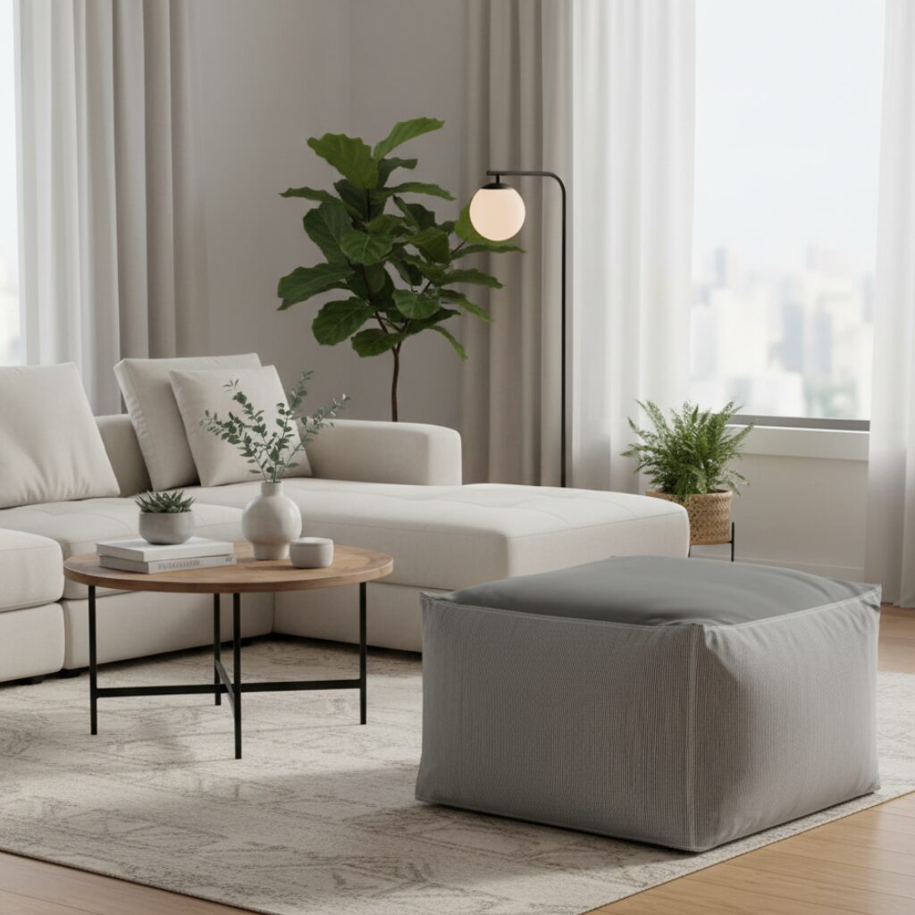 筆者作成イメージ：置き方で変わる座り心地