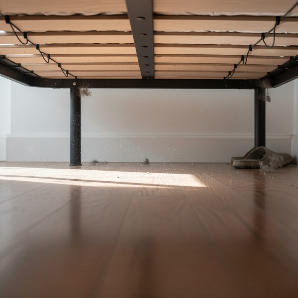 筆者作成イメージ：溜まりやすいほこり対策の方法