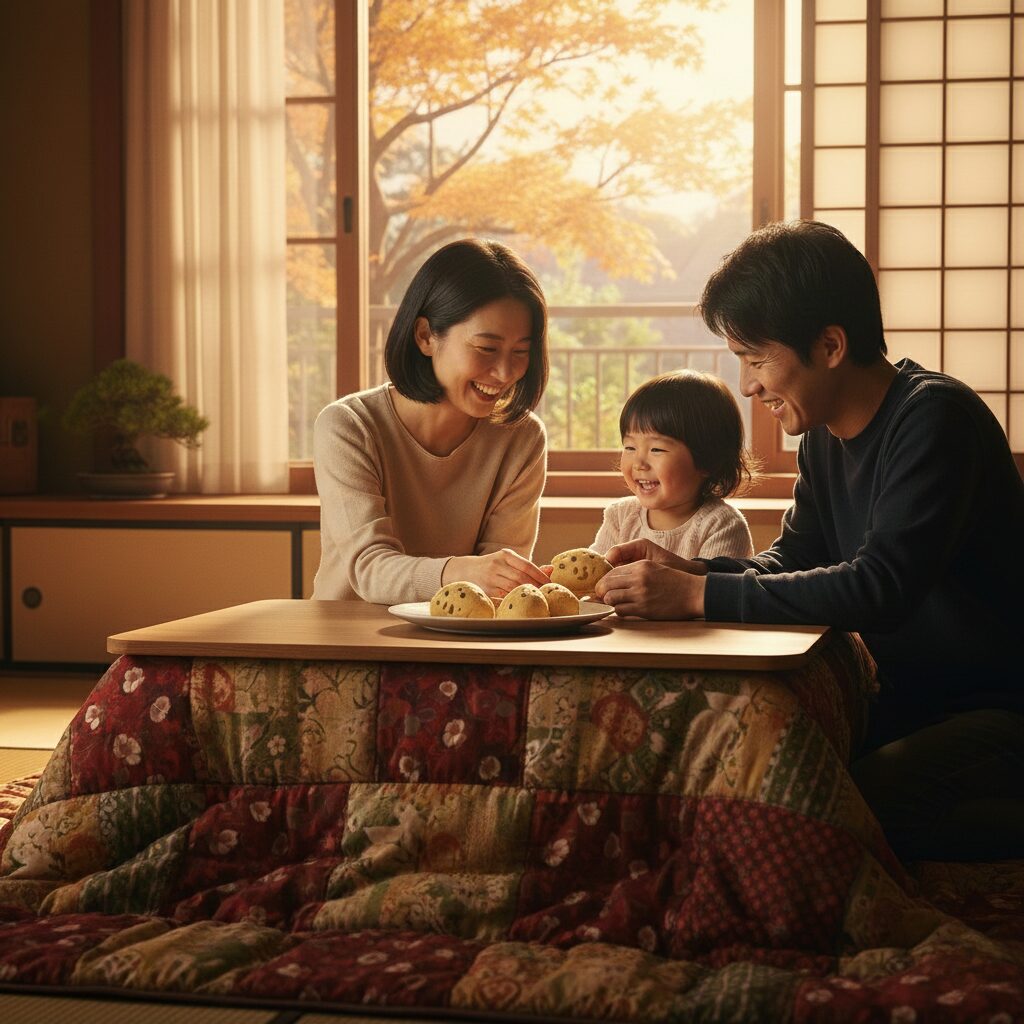 筆者作成イメージ:2025年のこたつ開きは縁起の良い亥の日