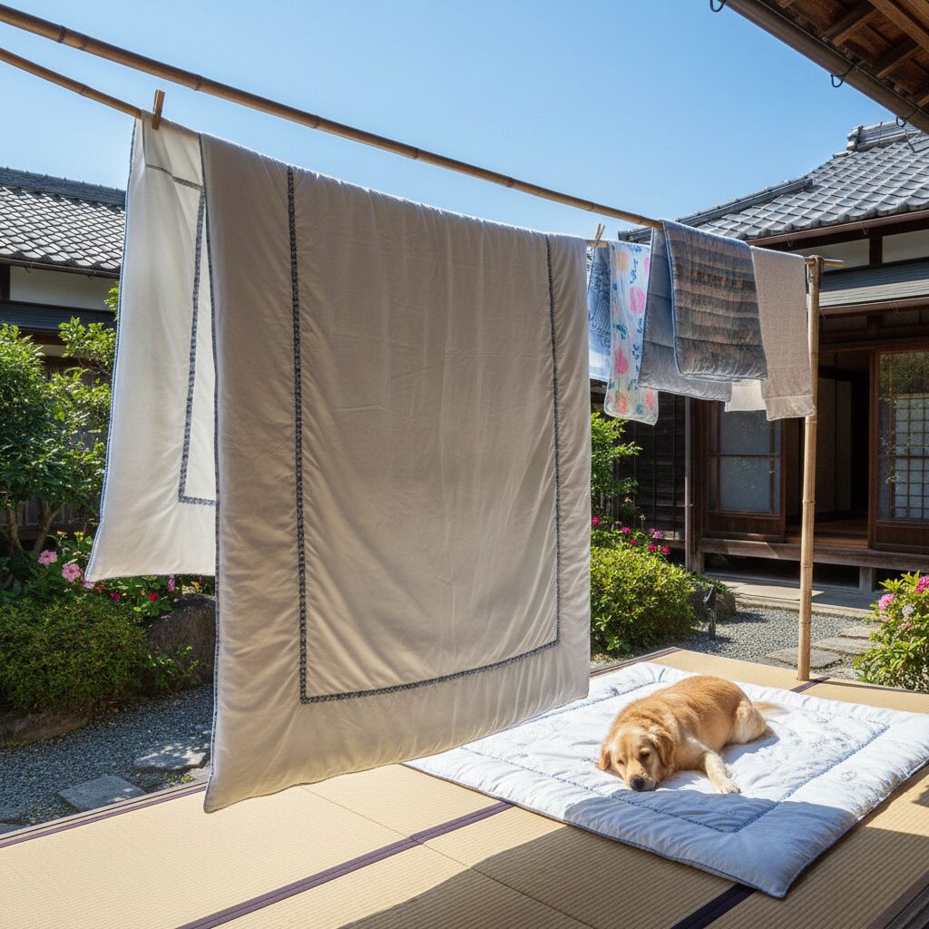 筆者作成イメージ:30分干しの意味と乾燥効果の真実