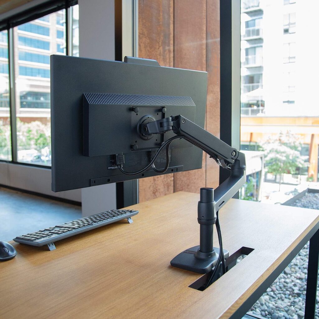 参考画像：ERGOTRON エルゴトロン LX モニターアーム