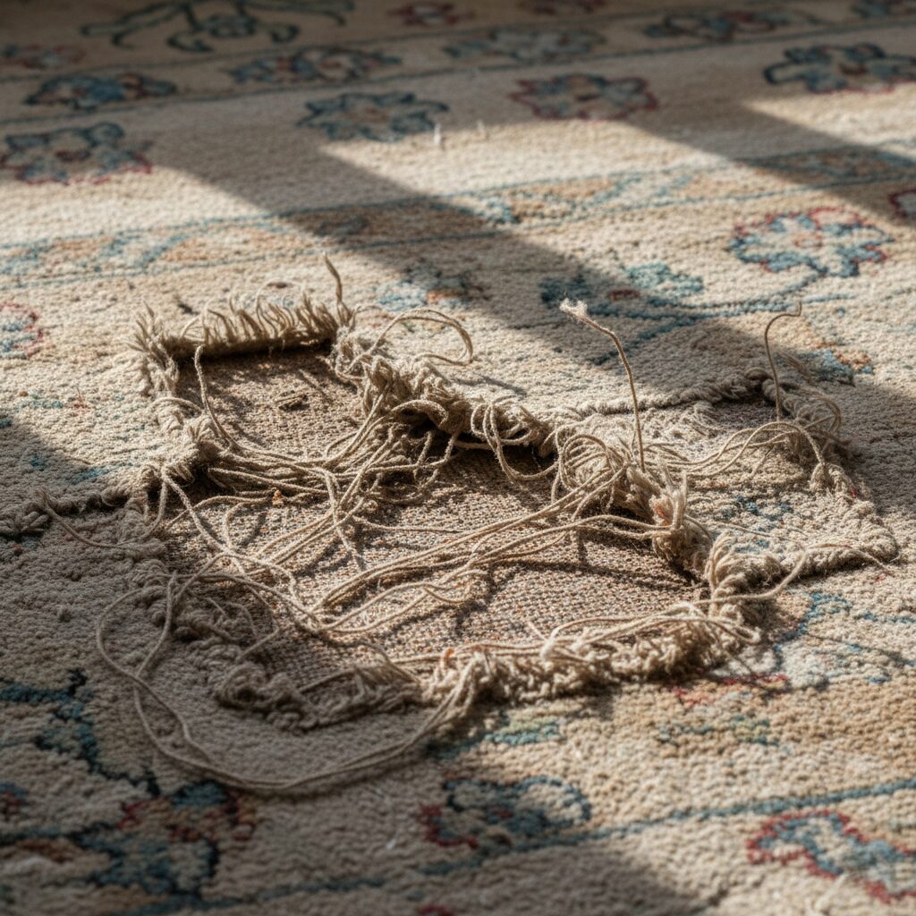 筆者作成イメージ：カーペットをコインランドリーで洗うとダメな理由は何ですか？