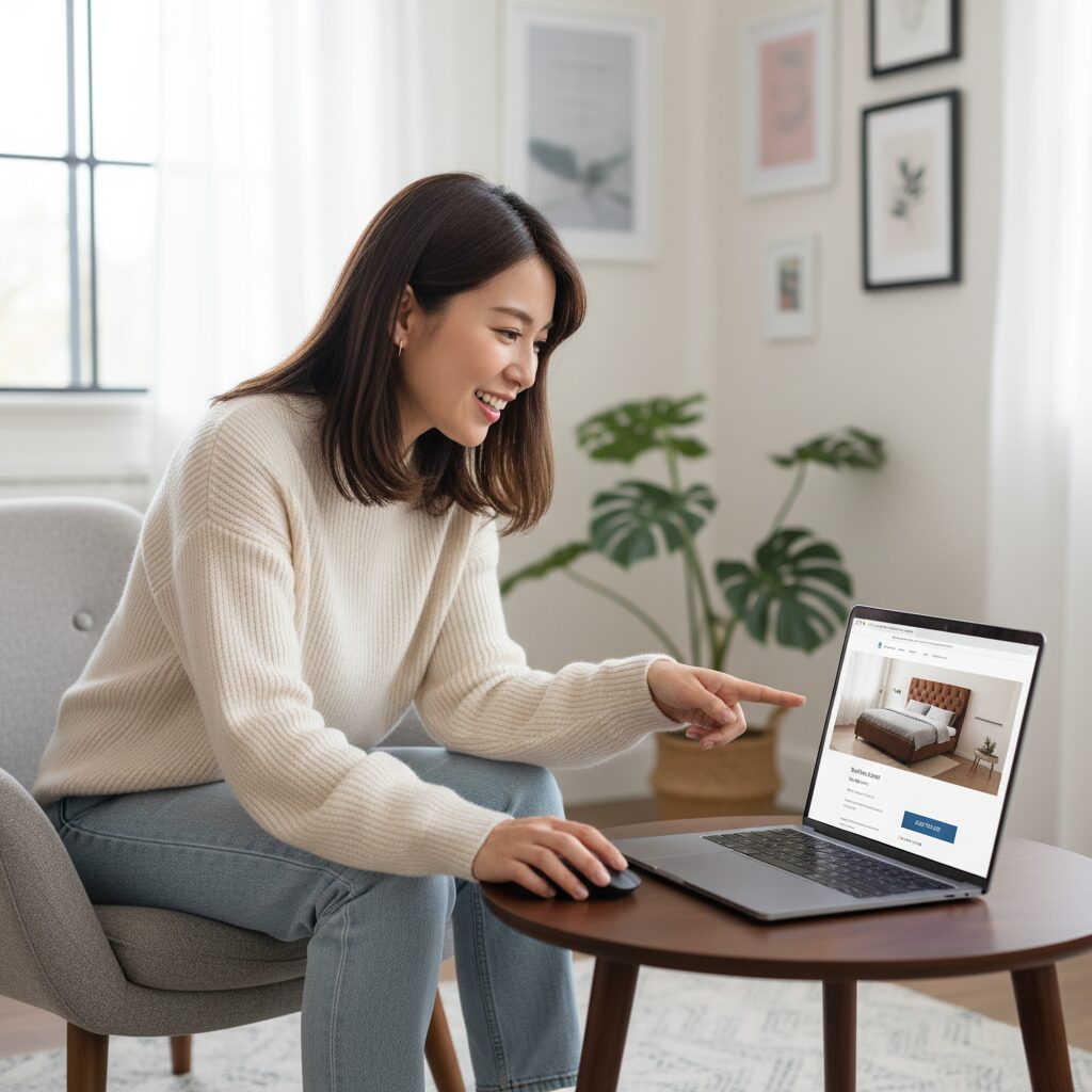 筆者作成イメージ：ショールームはある？