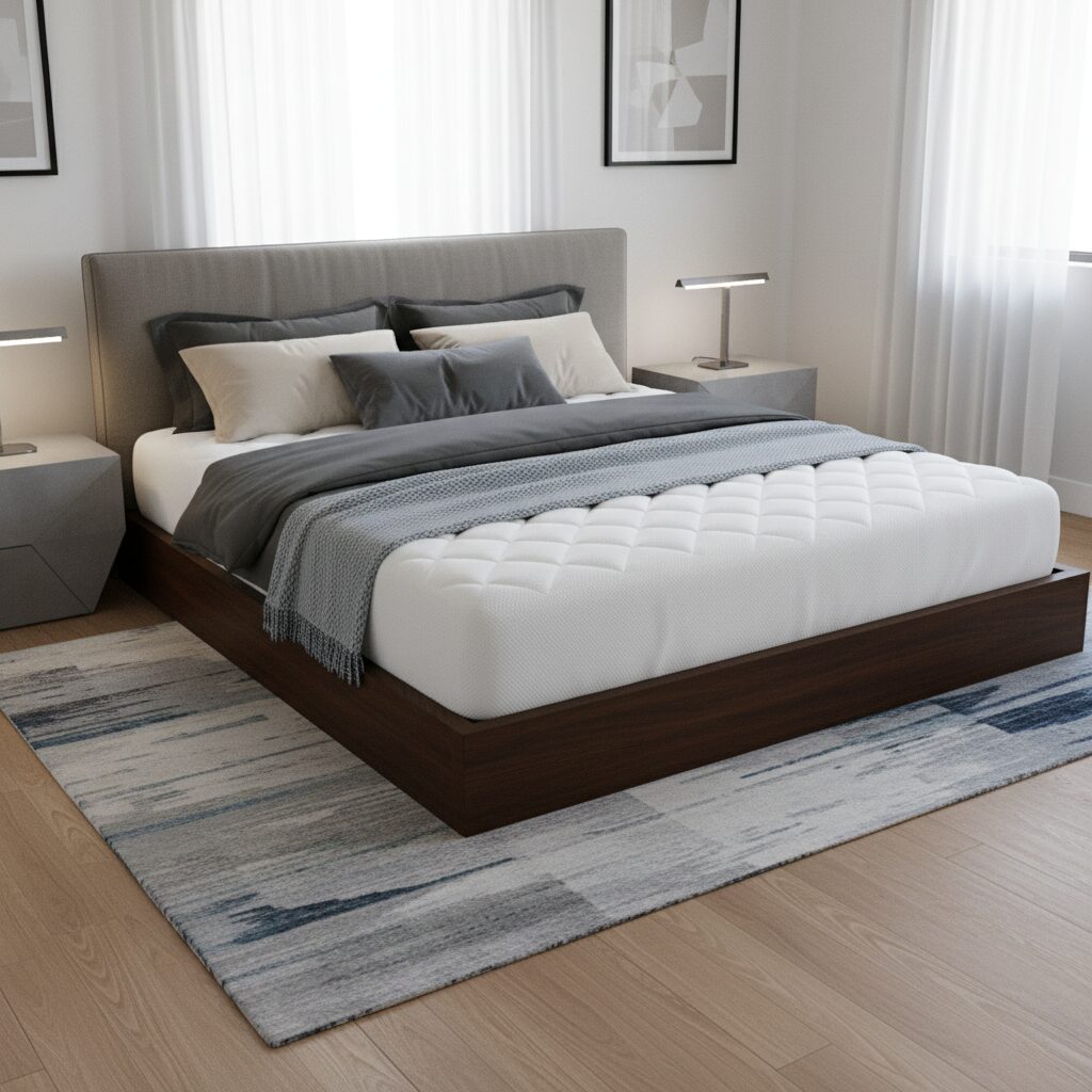 筆者作成イメージ：ニトリのマットレスの耐久年数：保証期間と寿命の目安