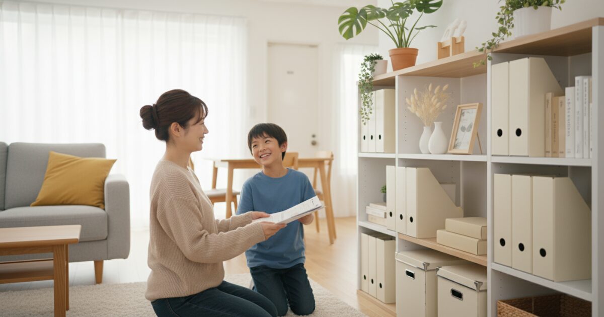 リビングの書類収納術｜おしゃれに片付くアイデア集