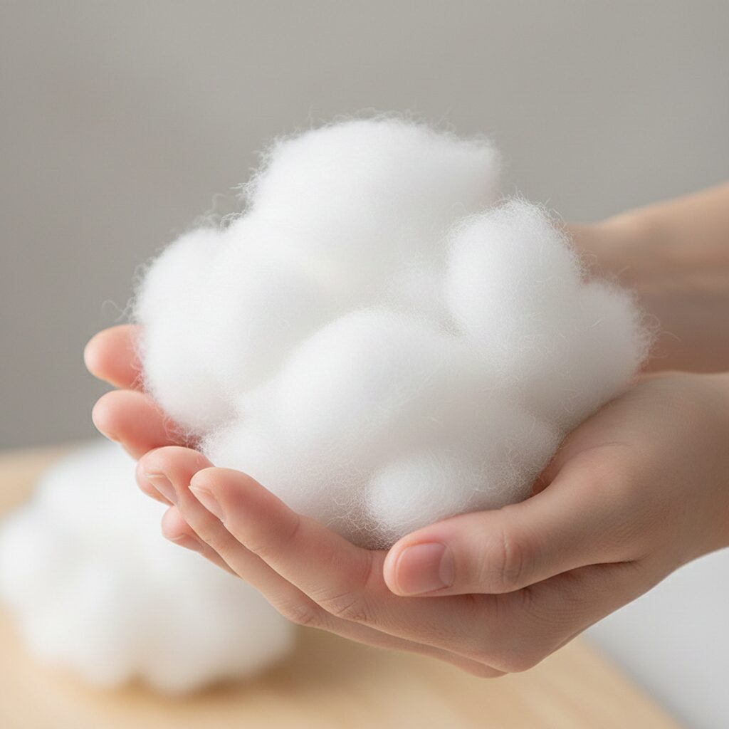 筆者作成イメージ：人工羽毛布団なら臭わない？特徴とメリットを解説