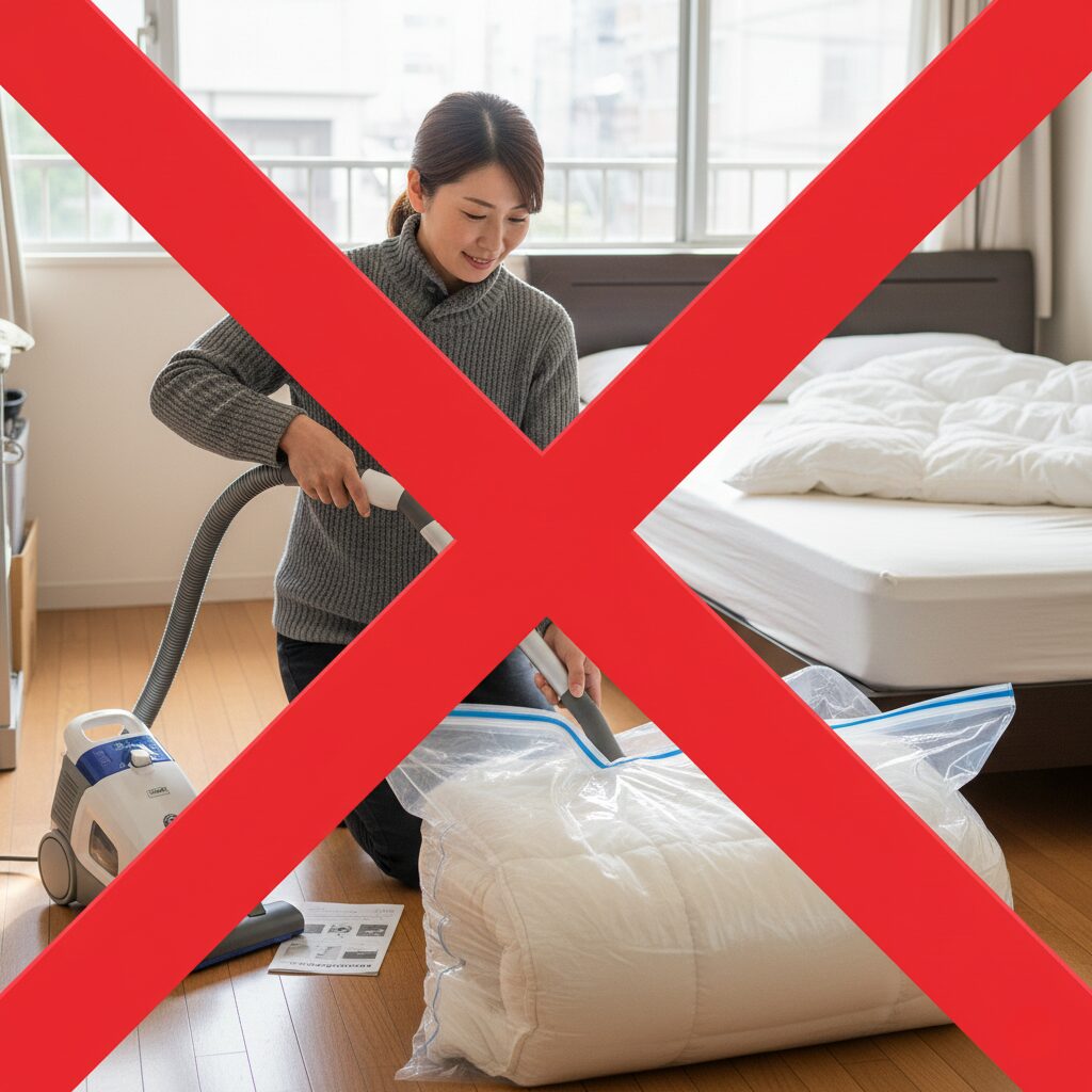 筆者作成イメージ：収納はどうする？長持ちさせる正しい保管方法