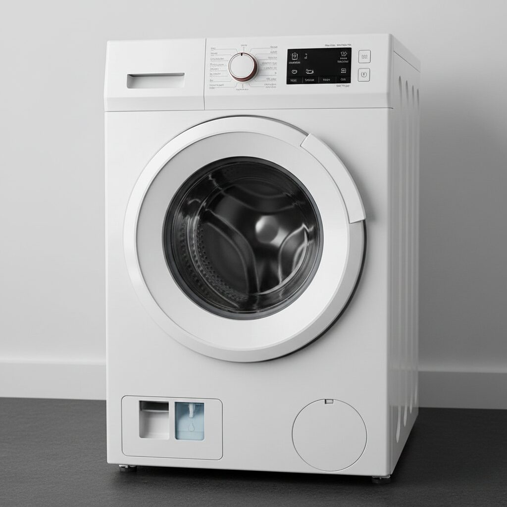 筆者作成イメージ:洗剤は自動投入に任せて手間なし