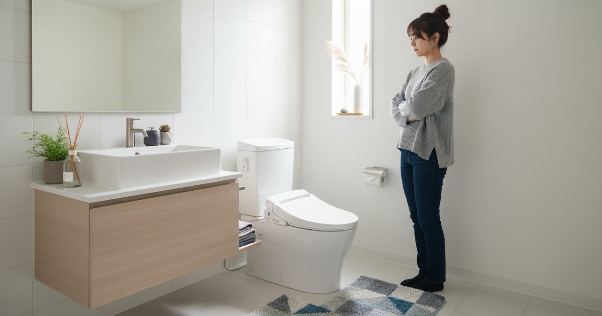 洗面所とトイレが一緒は汚い？衛生対策とメリット・デメリット