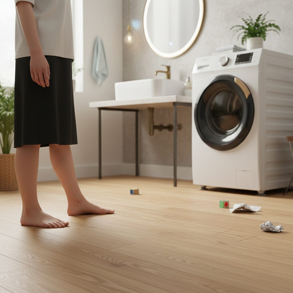 洗面所クッションフロアの特徴