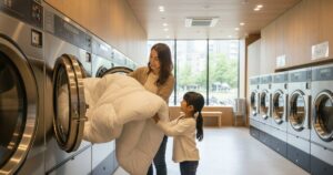 羽毛布団をコインランドリーで洗って失敗しない！完全手順とコツ