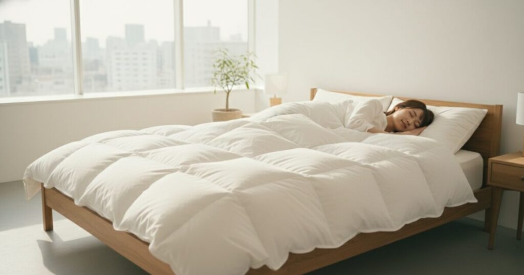 羽毛布団をニトリで購入した人の口コミ検証！失敗しない選び方