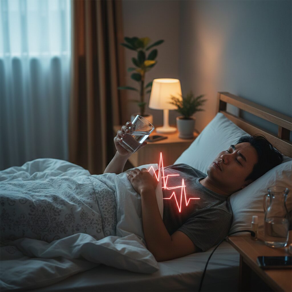 筆者作成イメージ：自律神経の乱れと疲労感の原因