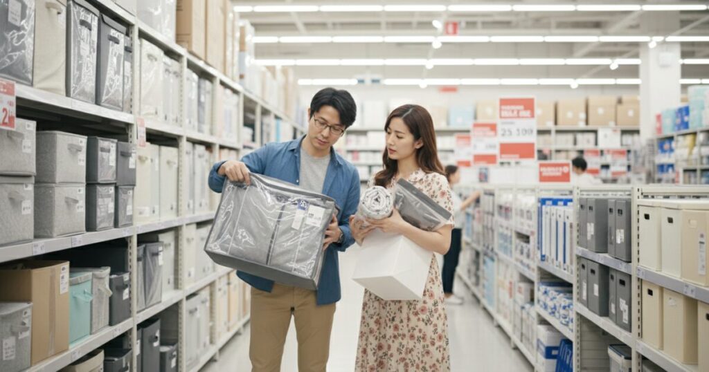 IKEA布団収納の正解は？SKUBBのサイズ選びと敷布団はNG