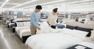 イオン羽毛布団の口コミ検証！薄い寒いは誤解？2枚合わせの実力を暴露