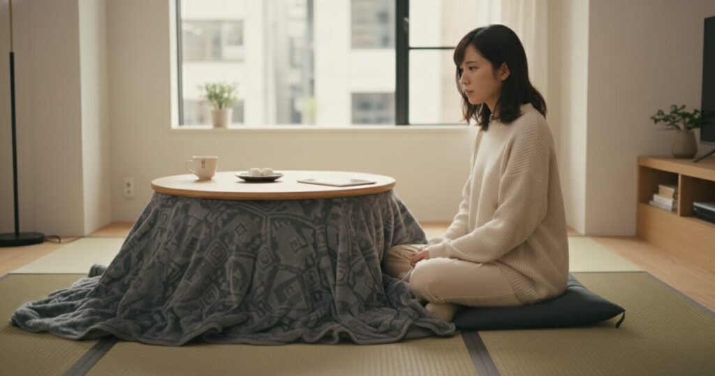 一人暮らしでこたつは後悔する？デメリットだらけの理由と賢い代替案