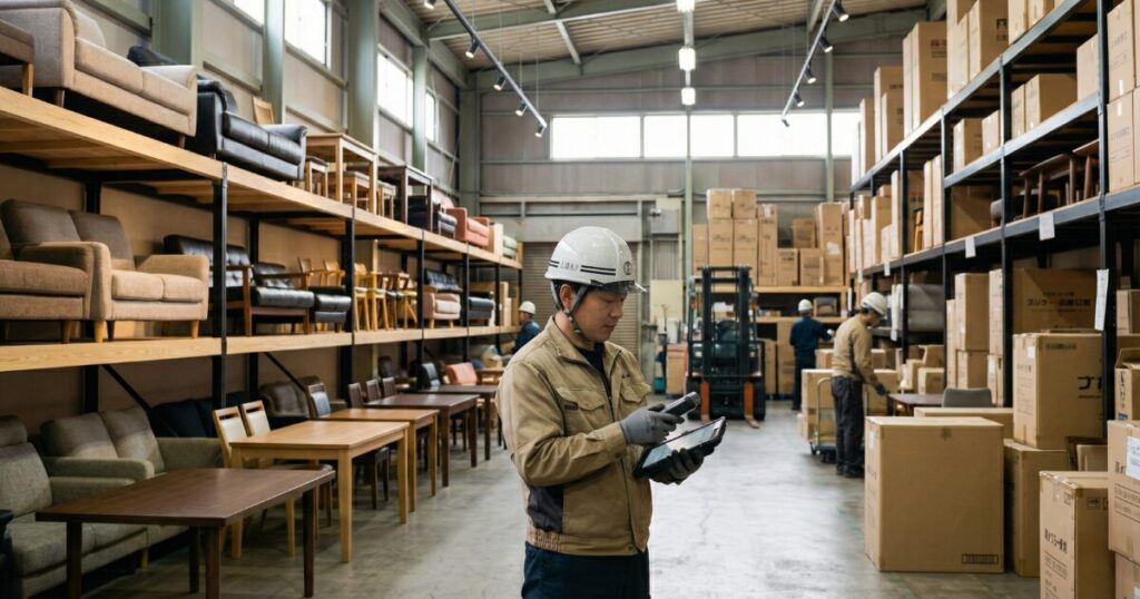 筆者作成イメージ:実店舗を減らしたコスト削減の仕組み