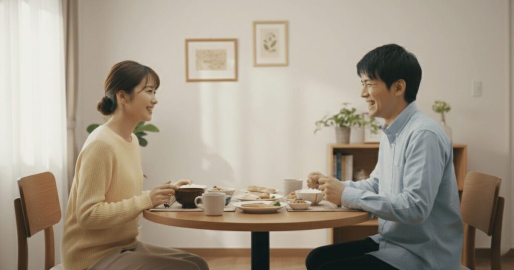 狭い部屋に丸テーブルは後悔？失敗しないサイズ選びと配置術