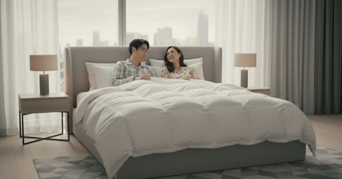 羽毛布団に毛布いらない？暖かさを最大化する順番と選び方