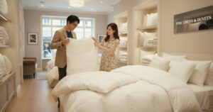 羽毛布団をニトリと西川で比較！臭いや寿命の違いと失敗しない選び方