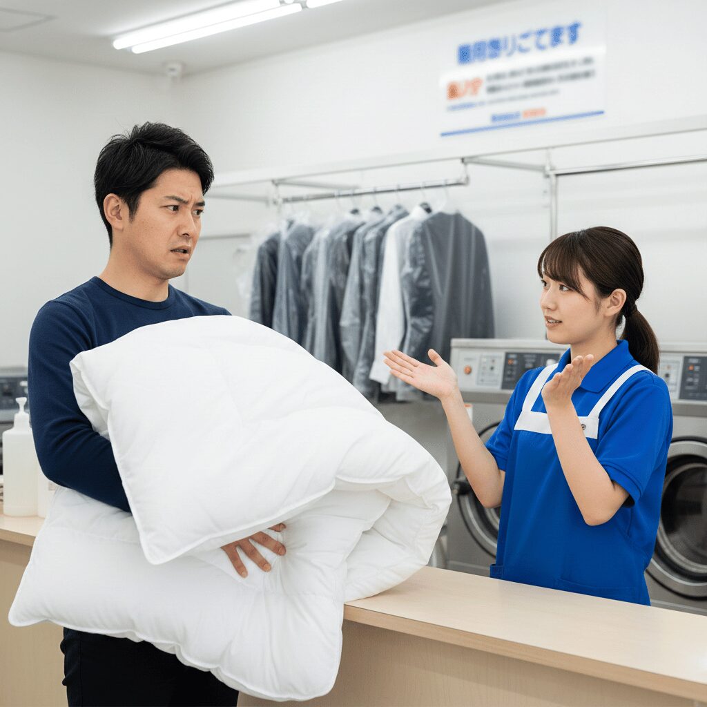 筆者作成イメージ：クリーニングを店に断られる理由