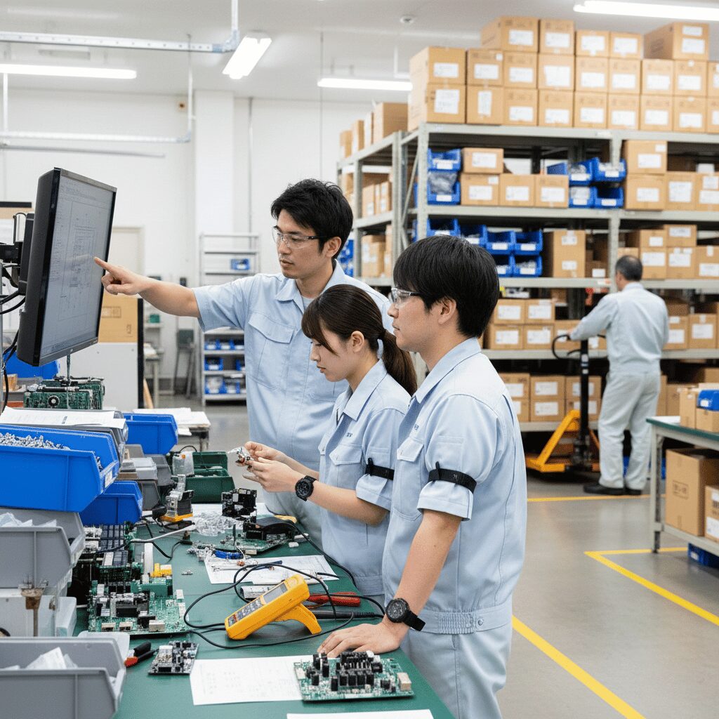 筆者作成イメージ:パナソニックなどメーカー別の対応