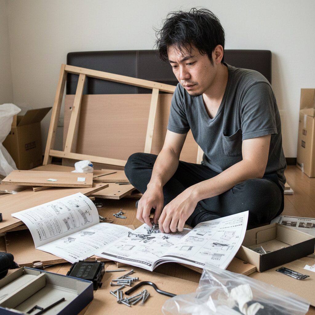 ロウヤの組み立ては難しいのか