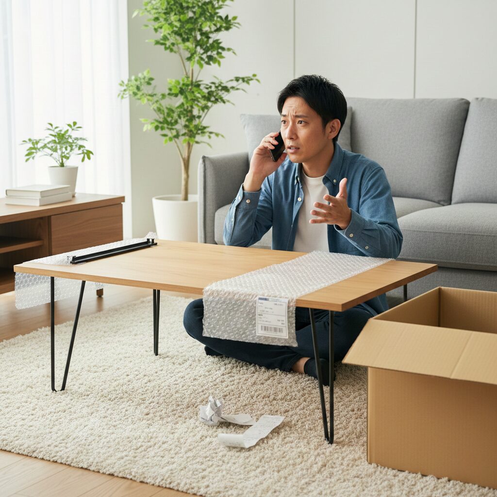 ロウヤは簡単に返品できない